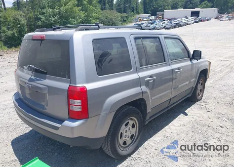 2016 Jeep Patriot Sport from USA, damaged, VIN 1C4NJPBA7GD636936